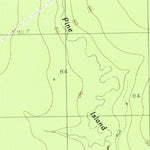 United States Geological Survey Arizona Creek, TX (1984, 24000-Scale) digital map