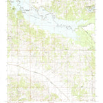 United States Geological Survey Arkabutla East, MS (1983, 24000-Scale) digital map