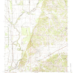 United States Geological Survey Arkabutla West, MS (1983, 24000-Scale) digital map