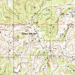 United States Geological Survey Arkabutla West, MS (1983, 24000-Scale) digital map