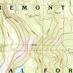 United States Geological Survey Arkansas Flat, OR (1988, 24000-Scale) digital map