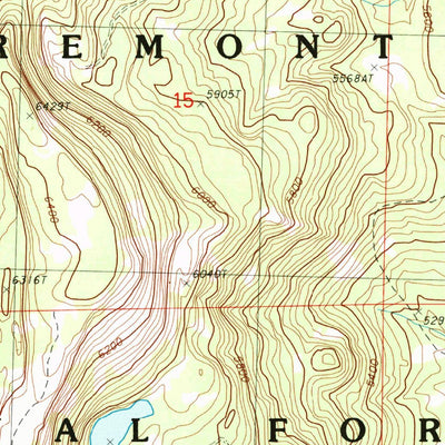 United States Geological Survey Arkansas Flat, OR (1988, 24000-Scale) digital map