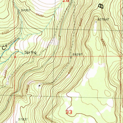United States Geological Survey Arkansas Flat, OR (1988, 24000-Scale) digital map