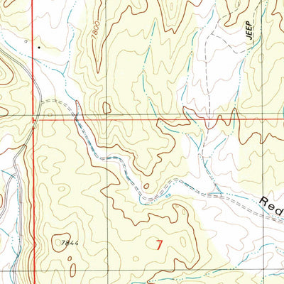 United States Geological Survey Arkansas Mountain, CO (1980, 24000-Scale) digital map
