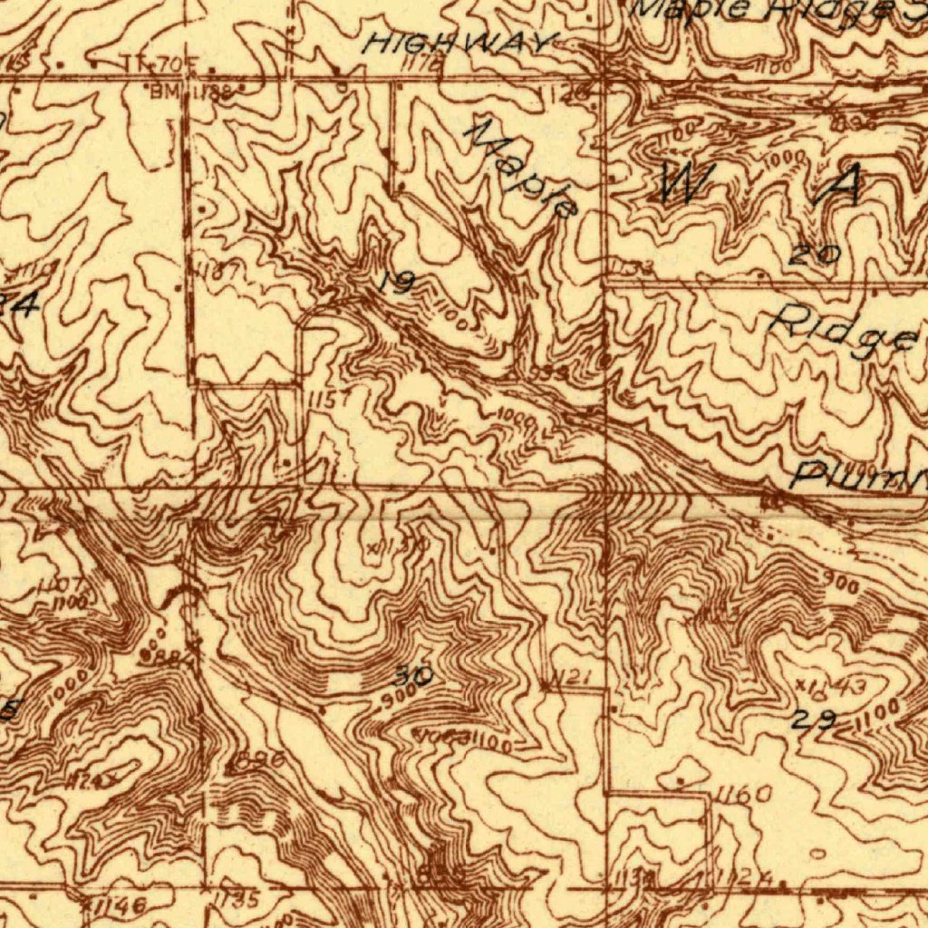 Arkansaw, WI (1935, 48000Scale) Map by United States Geological Survey