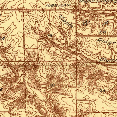 United States Geological Survey Arkansaw, WI (1935, 48000-Scale) digital map
