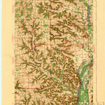 United States Geological Survey Arkansaw, WI (1942, 62500-Scale) digital map