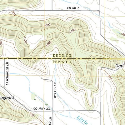 United States Geological Survey Arkansaw, WI (2022, 24000-Scale) digital map