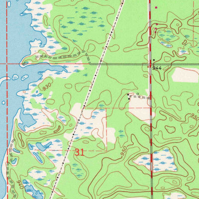 United States Geological Survey Arkdale, WI (1967, 24000-Scale) digital map