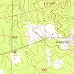 United States Geological Survey Arkinda, AR-OK (1951, 24000-Scale) digital map