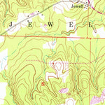 United States Geological Survey Arkinda, AR-OK (1951, 24000-Scale) digital map