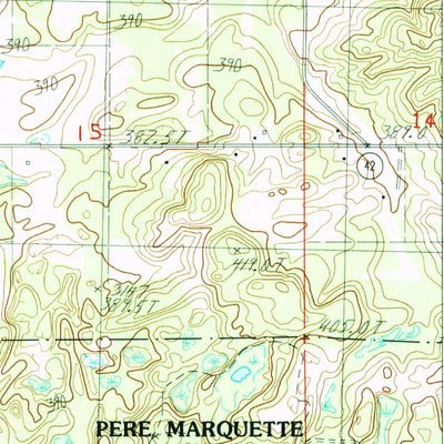 United States Geological Survey Arlene, MI (1983, 24000-Scale) digital map