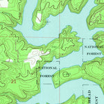 United States Geological Survey Arley, AL (1969, 24000-Scale) digital map