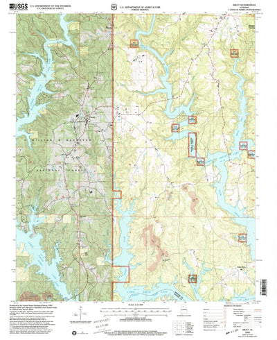 United States Geological Survey Arley, AL (2000, 24000-Scale) digital map