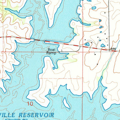 United States Geological Survey Arley, MO (1990, 24000-Scale) digital map
