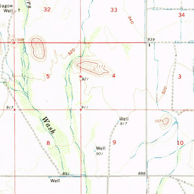 United States Geological Survey Arlington, AZ (1962, 62500-Scale) digital map