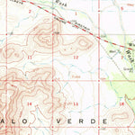 United States Geological Survey Arlington, AZ (1962, 62500-Scale) digital map