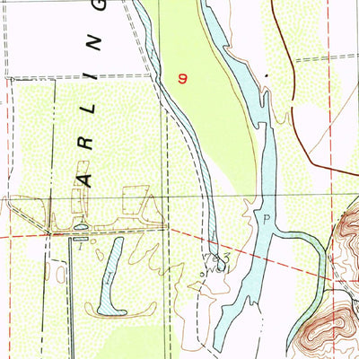 United States Geological Survey Arlington, AZ (1984, 24000-Scale) digital map