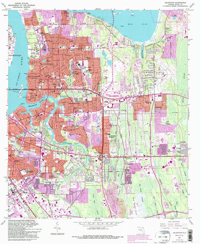 United States Geological Survey Arlington, FL (1963, 24000-Scale) digital map