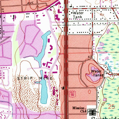 United States Geological Survey Arlington, FL (1963, 24000-Scale) digital map