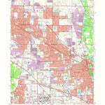 United States Geological Survey Arlington Heights, IL (1962, 24000-Scale) digital map
