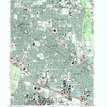 United States Geological Survey Arlington Heights, IL (1993, 24000-Scale) digital map