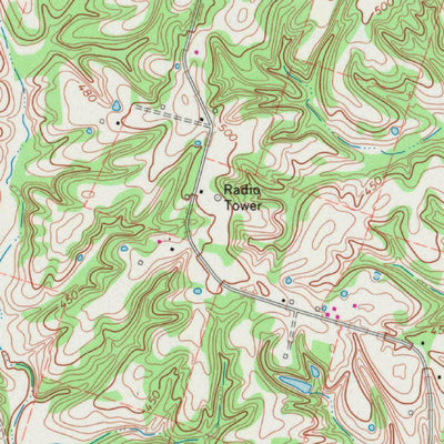 United States Geological Survey Arlington, KY-MO (1970, 24000-Scale) digital map