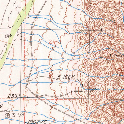United States Geological Survey Arlington Mine, CA (1983, 24000-Scale) digital map