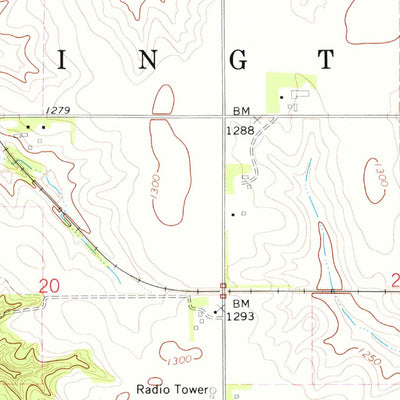 United States Geological Survey Arlington, NE (1968, 24000-Scale) digital map
