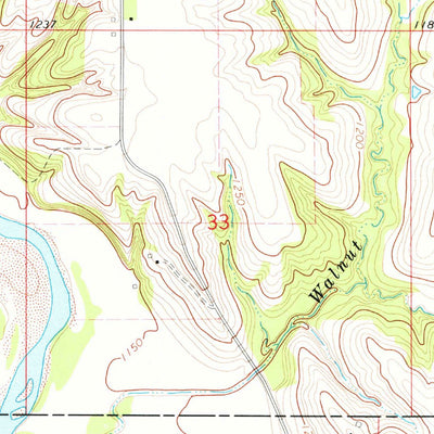 United States Geological Survey Arlington, NE (1968, 24000-Scale) digital map