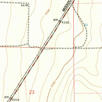 United States Geological Survey Arlington NE, CO (1974, 24000-Scale) digital map