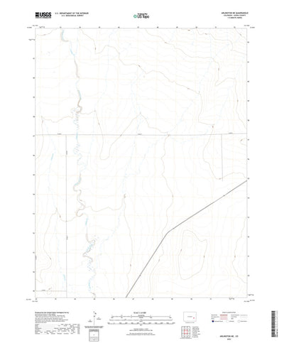 United States Geological Survey Arlington NE, CO (2022, 24000-Scale) digital map