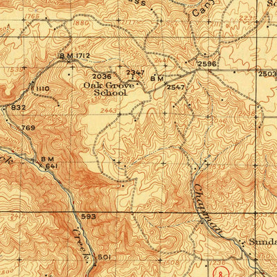 United States Geological Survey Arlington, OR-WA (1916, 125000-Scale) digital map