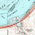 United States Geological Survey Arlington, OR-WA (1971, 24000-Scale) digital map