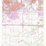 United States Geological Survey Arlington, TX (1959, 24000-Scale) digital map