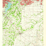 United States Geological Survey Arlington, TX (1959, 62500-Scale) digital map