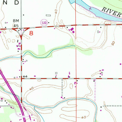 United States Geological Survey Arlington West, WA (1956, 24000-Scale) digital map