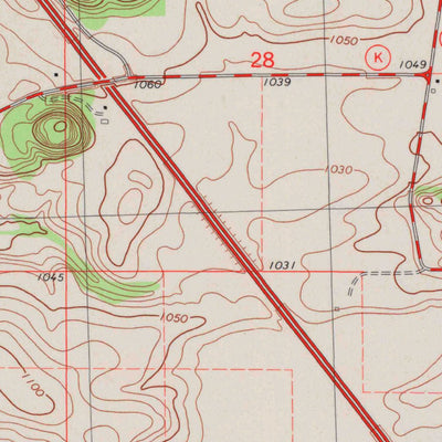 United States Geological Survey Arlington, WI (1984, 24000-Scale) digital map
