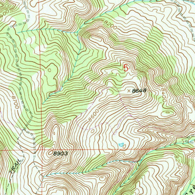 United States Geological Survey Arlington, WY (1958, 24000-Scale) digital map