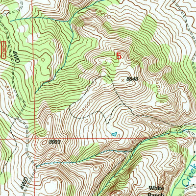 United States Geological Survey Arlington, WY (1992, 24000-Scale) digital map