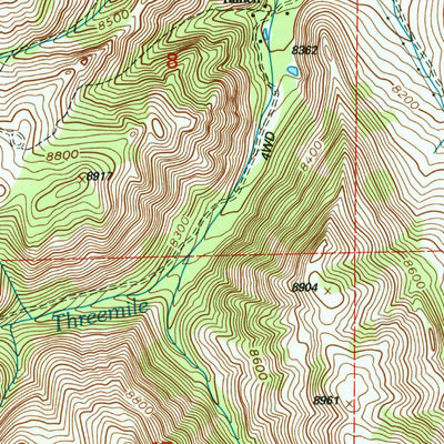 United States Geological Survey Arlington, WY (1992, 24000-Scale) digital map
