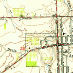 United States Geological Survey Armada, MI (1952, 24000-Scale) digital map