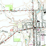 United States Geological Survey Armada, MI (1968, 24000-Scale) digital map