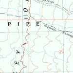 United States Geological Survey Armenta Well, AZ (1990, 24000-Scale) digital map