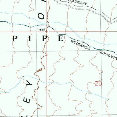 United States Geological Survey Armenta Well, AZ (1990, 24000-Scale) digital map