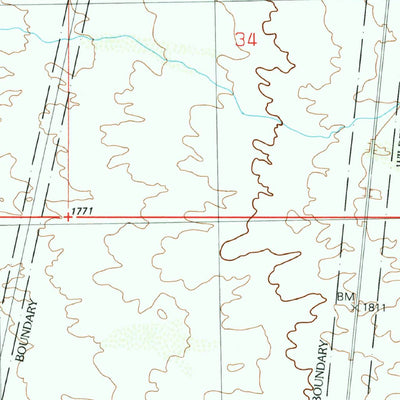 United States Geological Survey Armenta Well, AZ (1990, 24000-Scale) digital map