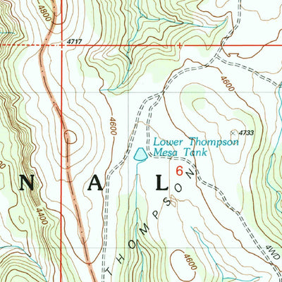 United States Geological Survey Armer Mountain, AZ (2004, 24000-Scale) digital map