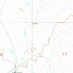 United States Geological Survey Arminto NW, WY (1952, 24000-Scale) digital map