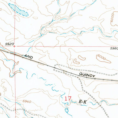 United States Geological Survey Arminto, WY (1952, 24000-Scale) digital map
