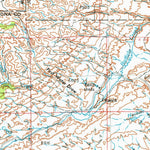 United States Geological Survey Arminto, WY (1955, 250000-Scale) digital map